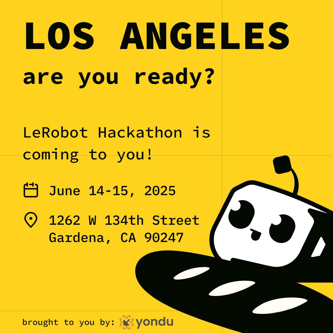 LeRobot Hackathon Banner