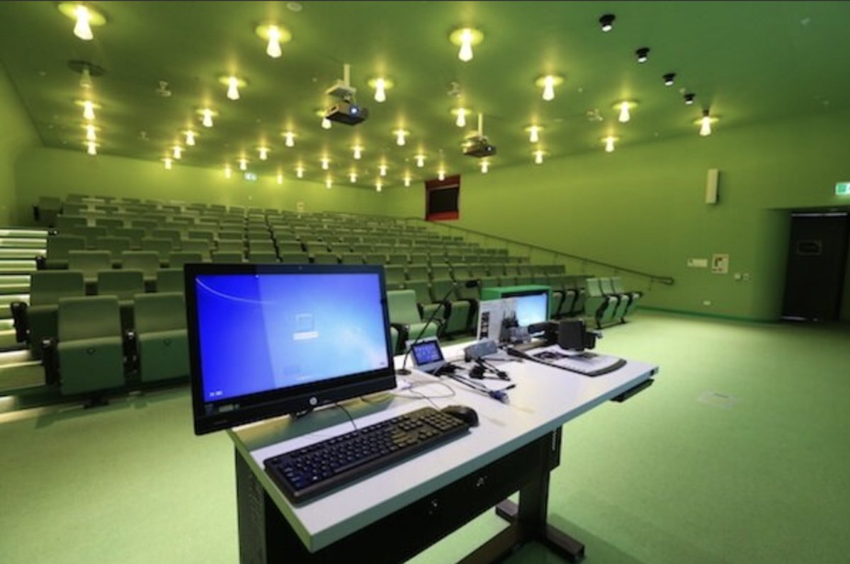 Sample of a lecture theatre